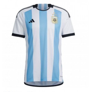 Argentina Hjemmebanetrøje VM 2022 Kort ærmer